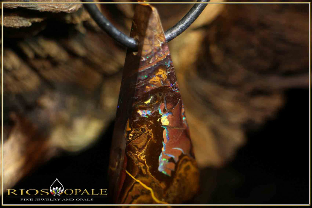 Yowah Boulder Opal Pendant - 57,38ct