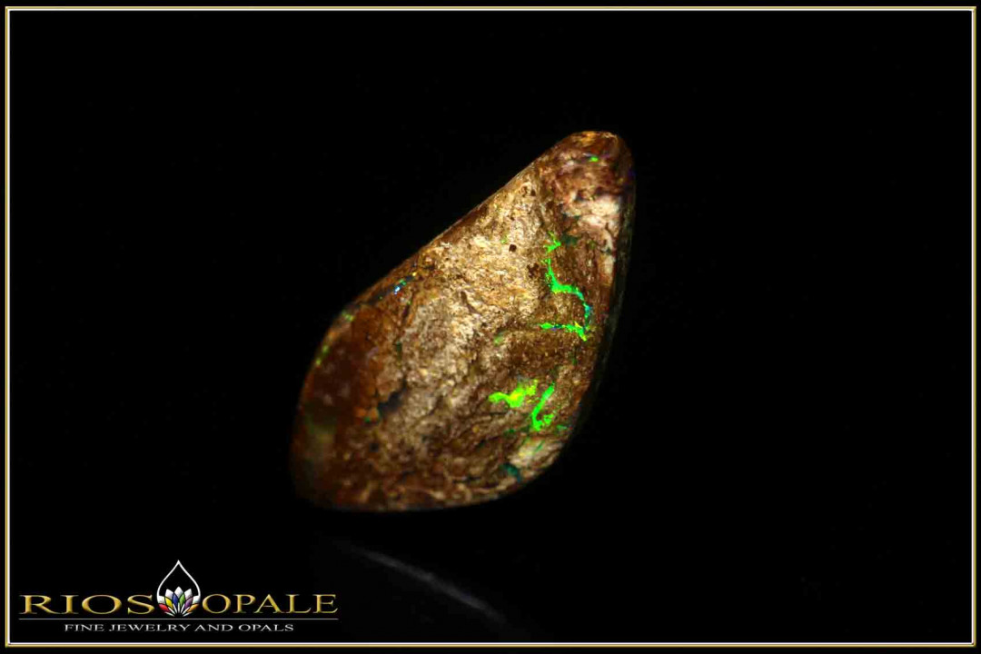 Jundah opalized wood boulder opal - 6,65ct