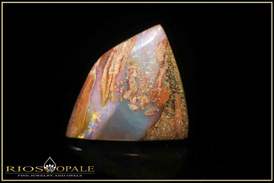 Jundah opalized wood boulder opal - 15,57ct