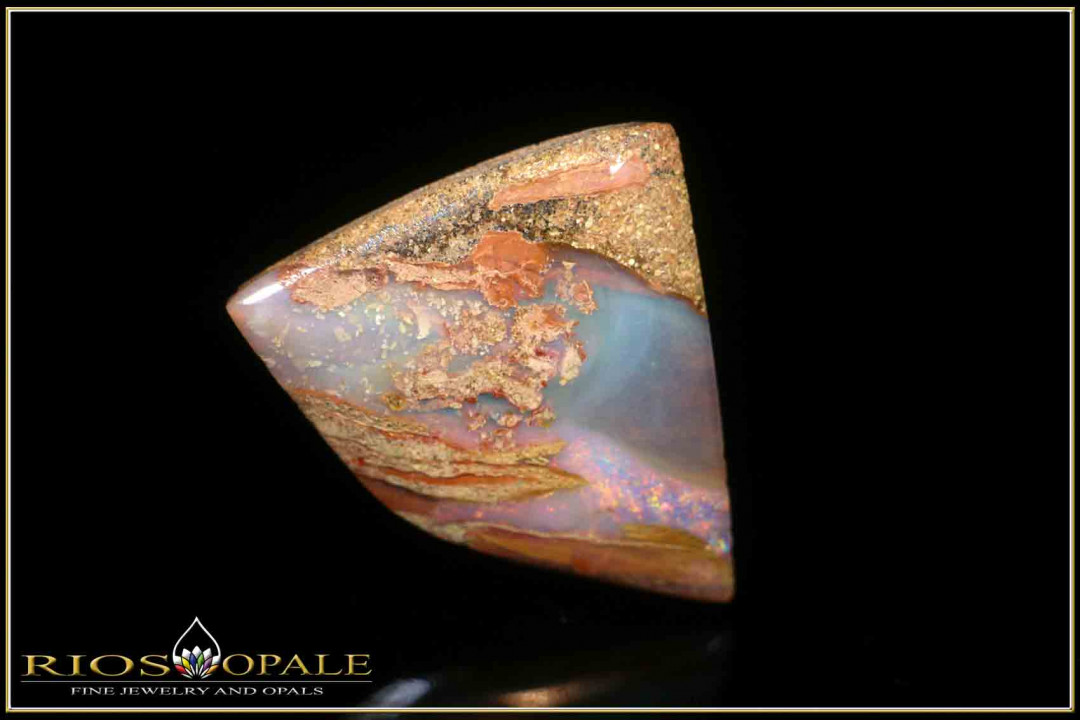 Jundah opalized wood boulder opal - 15,57ct