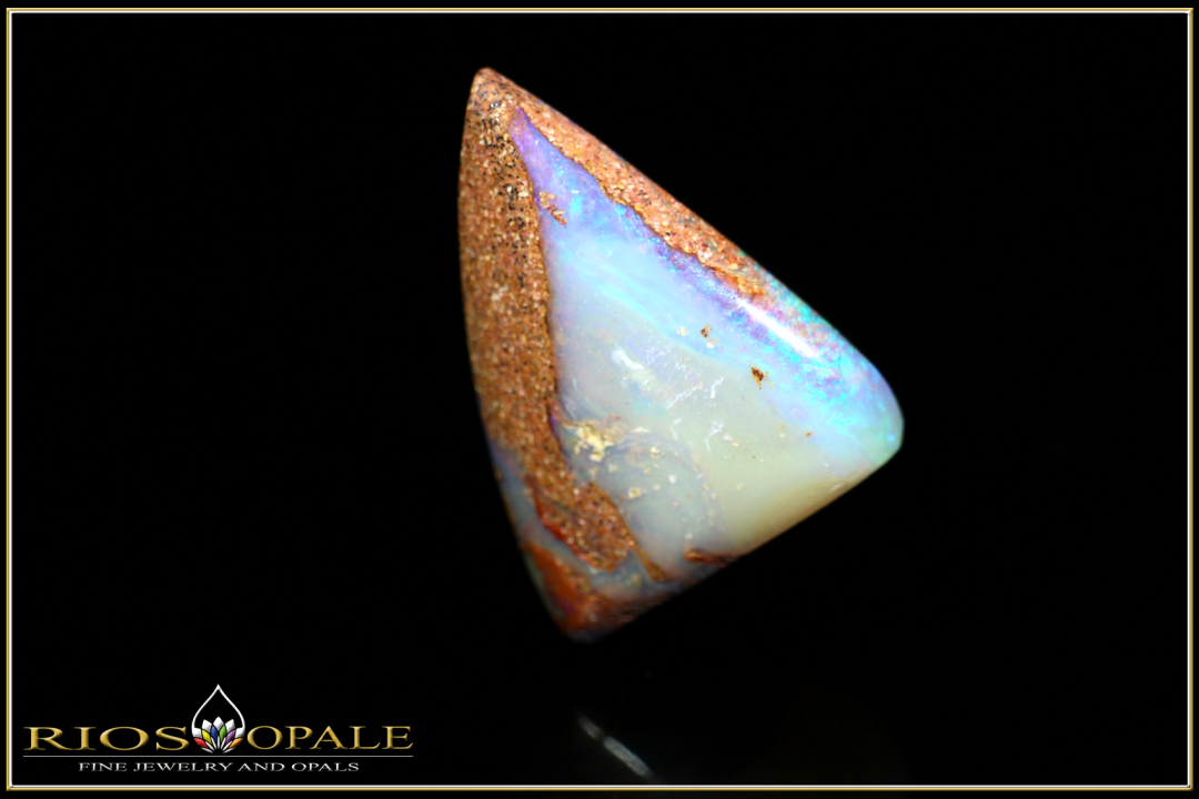 Jundah opalized wood boulder opal - 11,86ct