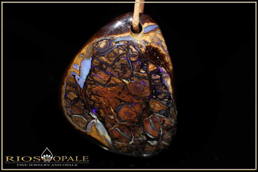 Yowah Boulder Opal Pendant - 49.30ct