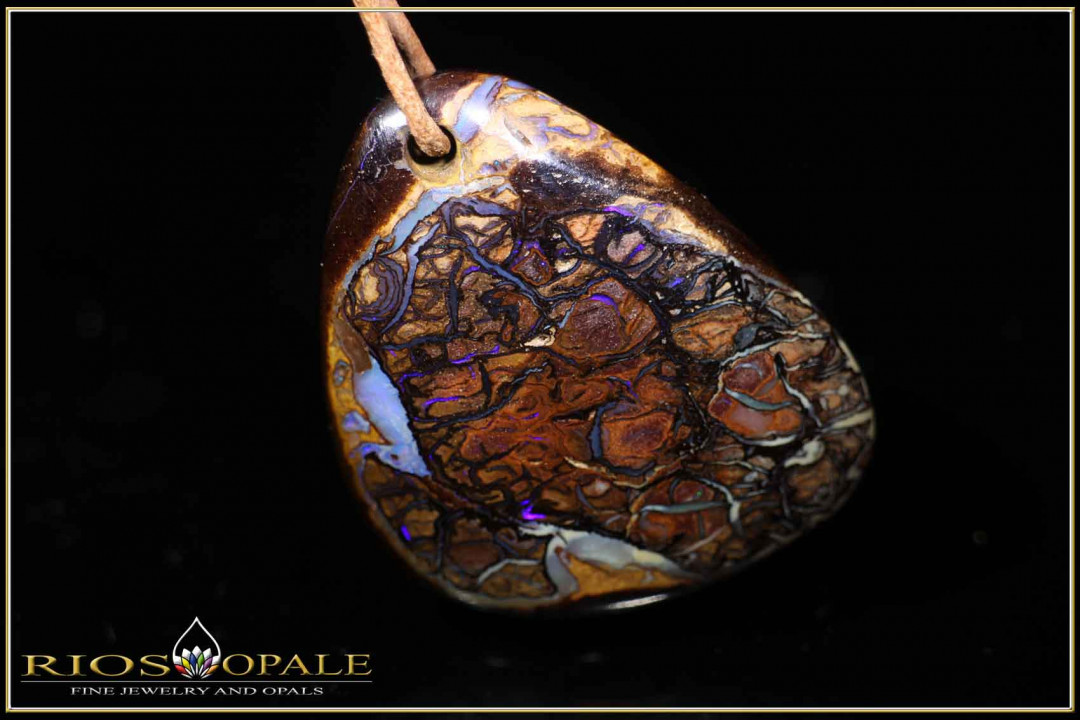Yowah Boulder Opal Pendant - 49.30ct