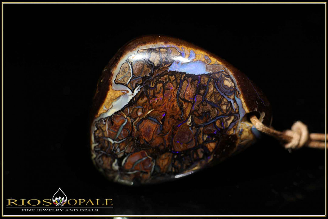 Yowah Boulder Opal Pendant - 49.30ct