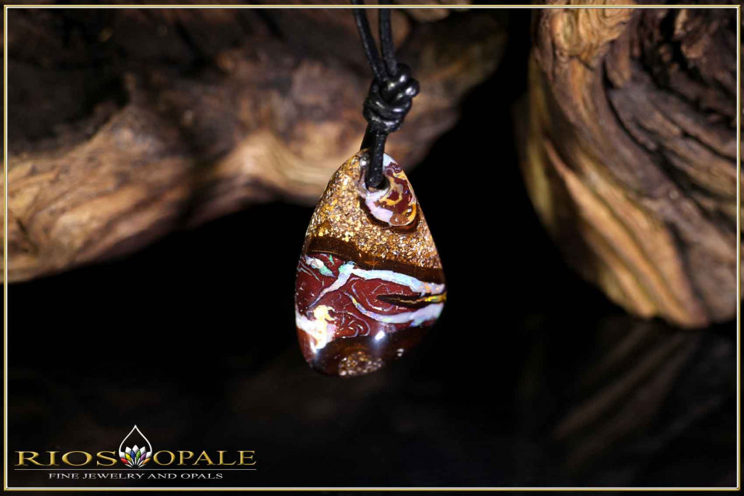 Yowah Boulder Opal Anhänger - 11,02ct