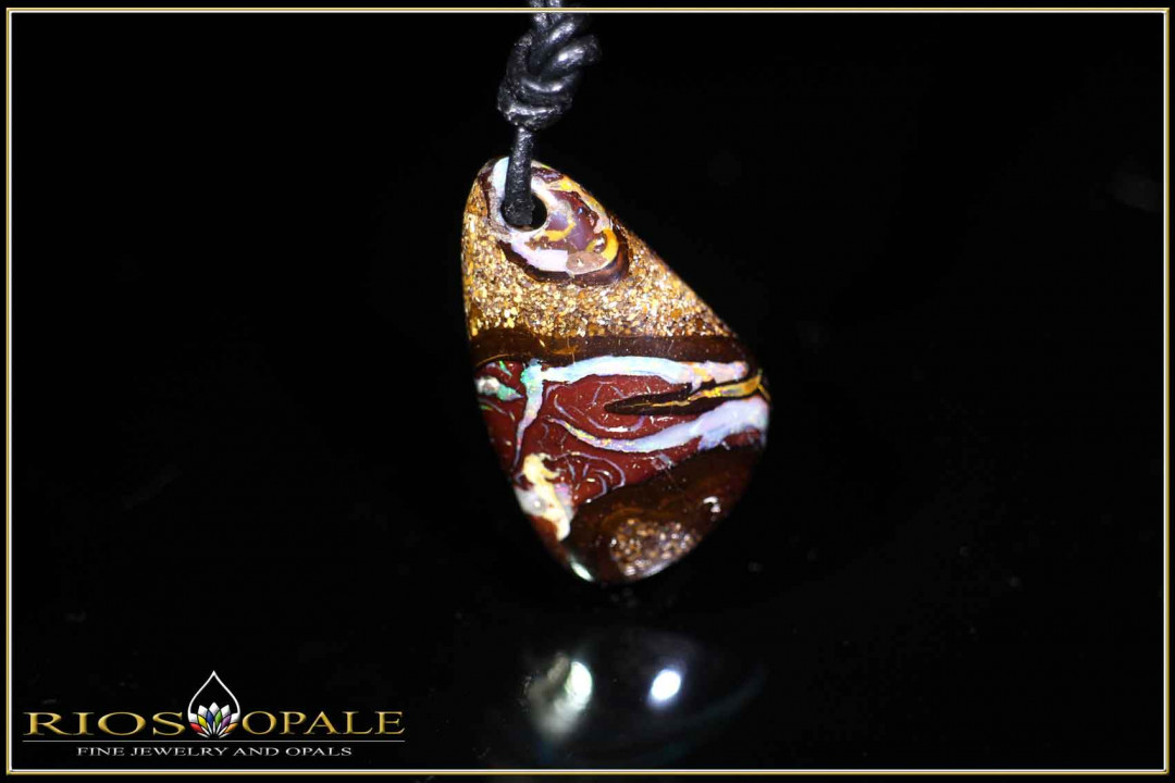 Yowah Boulder Opal Anhänger - 11,02ct