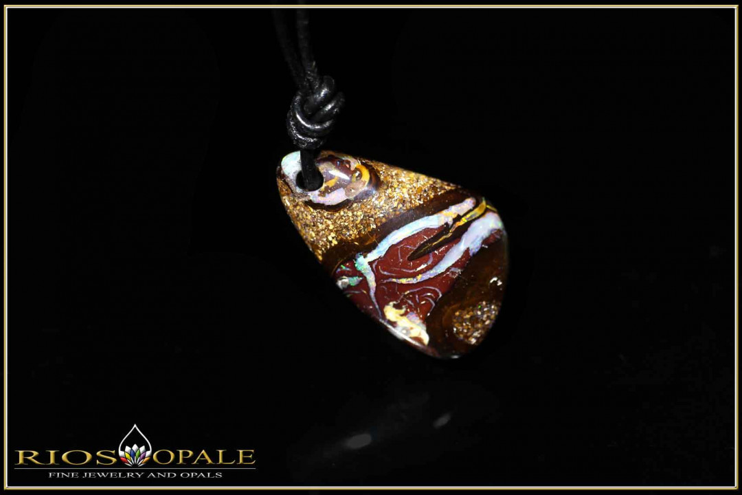 Yowah Boulder Opal Anhänger - 11,02ct